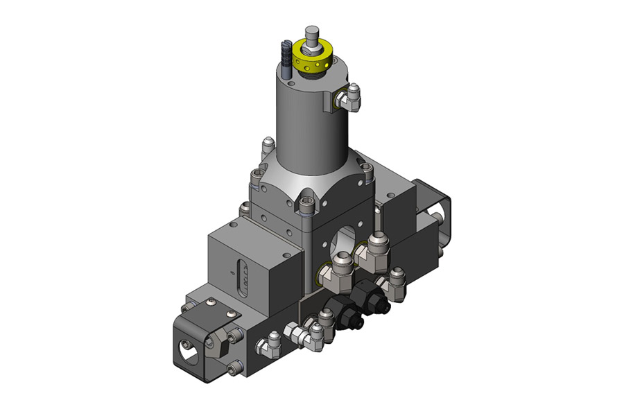 polyurethane foam mixing head 4