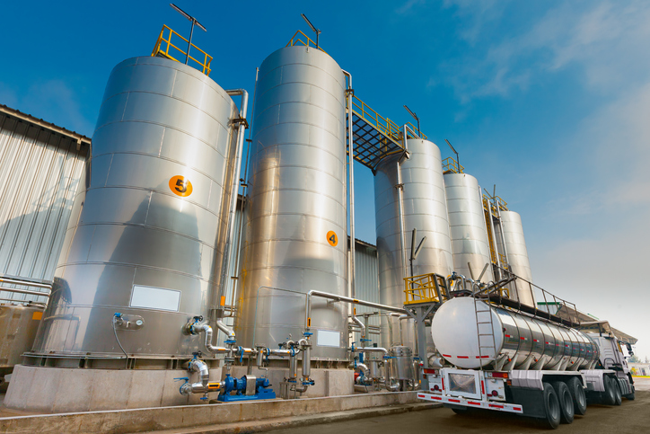 bulk chemical tanks